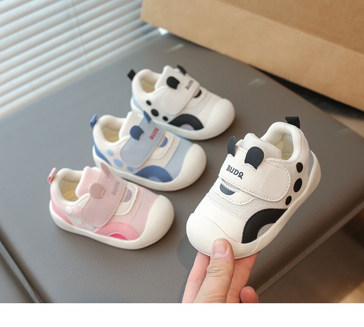 Baby Learning Shoes 0 1 3 Years Old Spring And Autumn New Infant Mesh Non Slip Sports Shoes Boys And Girls Functional Shoes_voghion.com