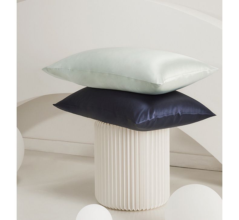 Silk-Like Pillowcase Set - Double-Sided Satin (48x74cm Envelope Closure Ultra-Smooth & Skin-Friendly)_voghion.com