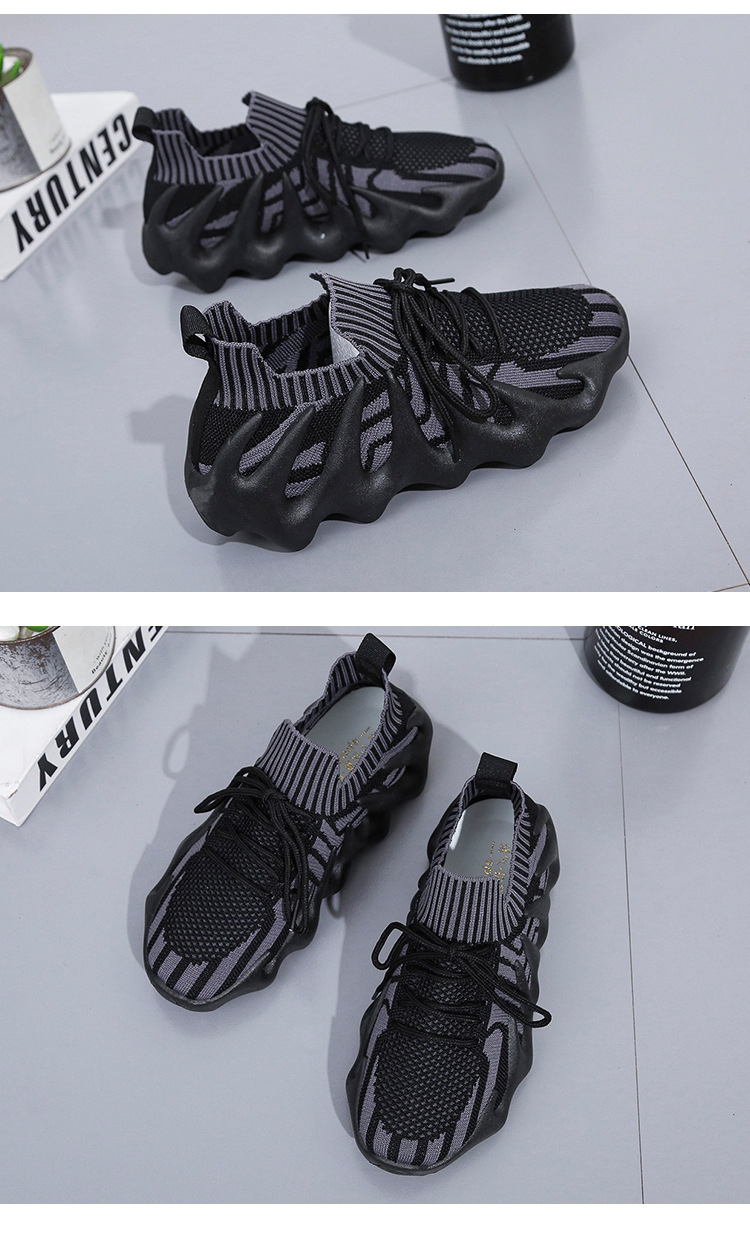 Scarpe da ginnastica a forma di polipo traspiranti transfrontalieri autunnali da donna Scarpe casual di grandi dimensioni per il commercio estero Tutte abbinate a papà con la suola spessa_voghion.com