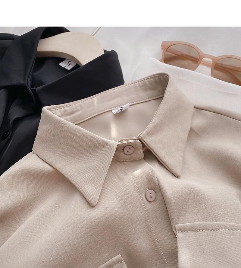 Maglietta a maniche lunghe per donna, sottile ed elegante, lunghezza media, nuovo stile per l'inverno, design di nicchia, top con lacci_voghion.com