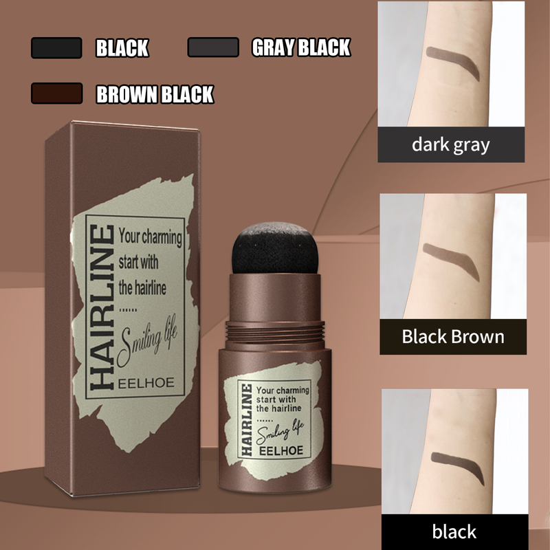 is Eelhoe-print natuurlijk en lui, gemakkelijk wenkbrauwen tekenen, snel make-up aanbrengen, haarlijn-wenkbrauwcake repareren_voghion.com
