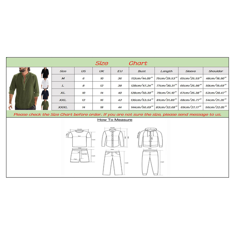Baumwolle Leinen Knopf Bluse Tops Sommer Frühling Knopf Langarm Einfarbig Männlich Lose Bluse Shirts Männer Business Blusas_voghion.com