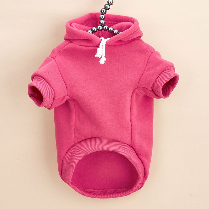 New Puppy Costume Universal For Pomeranians, Bichon Frises, Teddy Dogs, Casual Two-Legged Hooded Fleece Sweatshirt_voghion.com