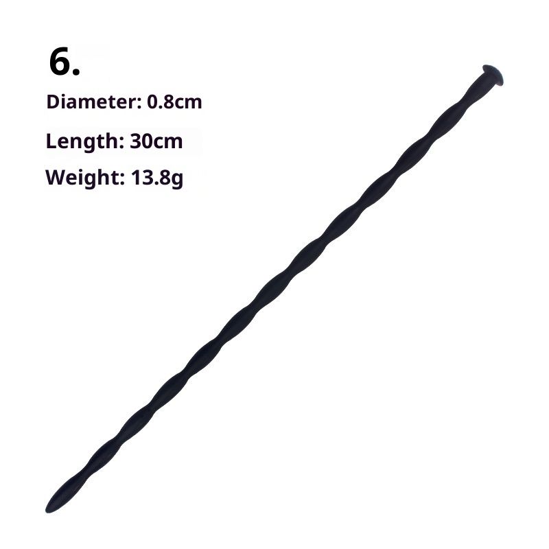 LuvBox Custom Processing Stimolazione dell'occhio di cavallo Asta in silicone P Espansione Tappo uretrale Giocattoli sessuali per adulti_voghion.com