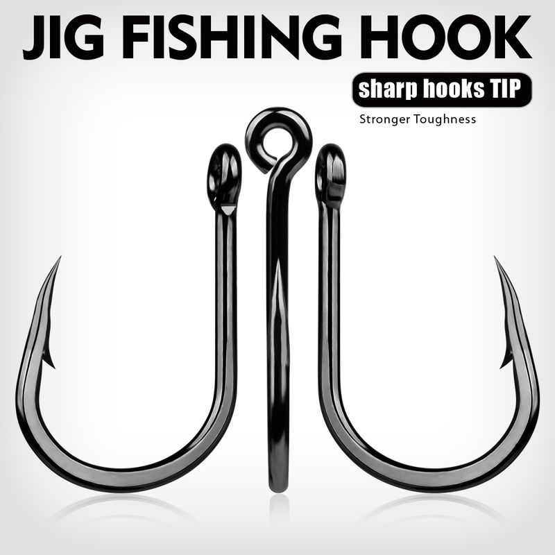Evil Deep Boat Sea Sturgeon Catfish Giant Big Fish Iron Plate Fishing Hook 20 Pieces_voghion.com