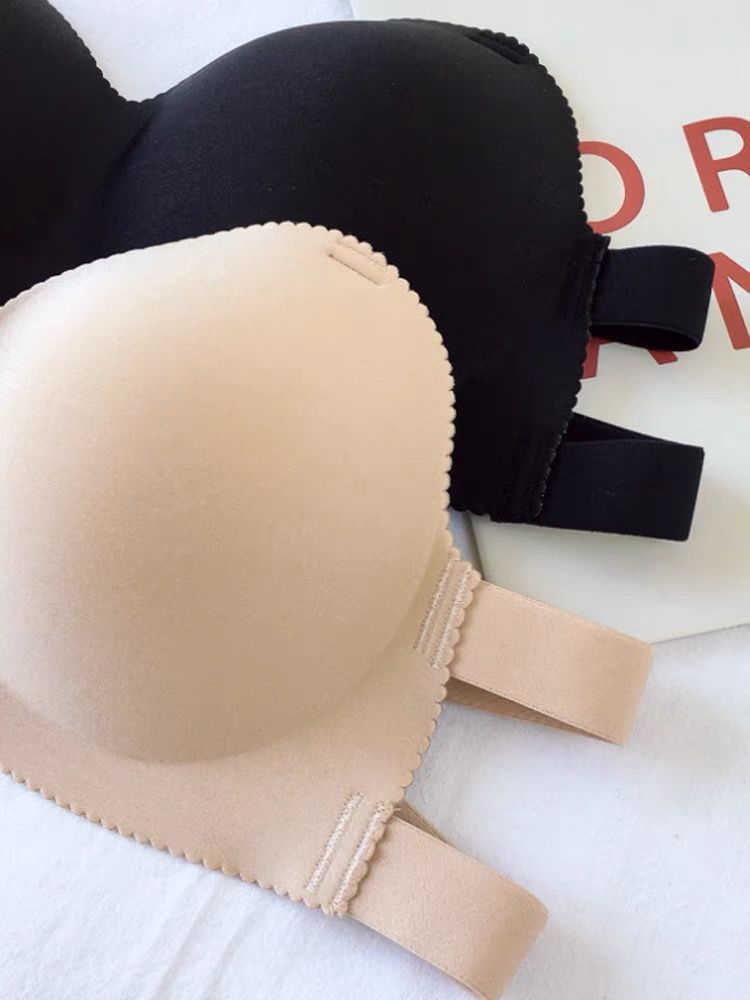 Kaka Women's Strapless Push Up Anti-Slip Invisible Bra_voghion.com