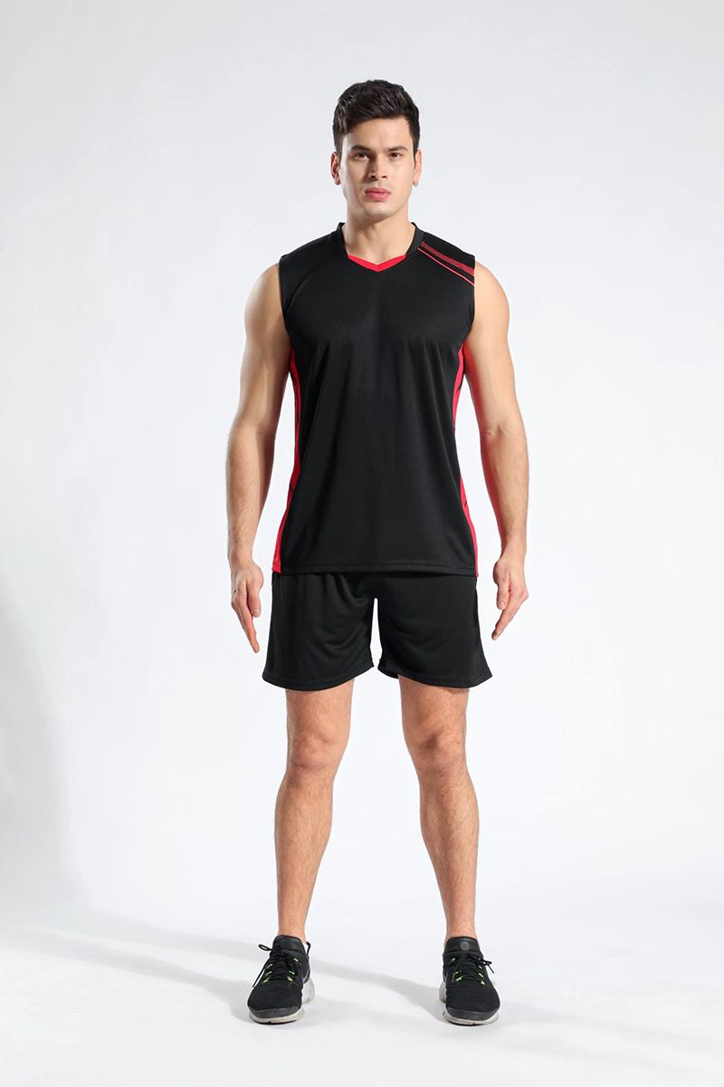 Maillots de badminton de tennis de table imprimés pour hommes et femmes, entraînement de compétition de vitesse, ensembles de combinaisons de volley-ball à séchage rapide_voghion.com