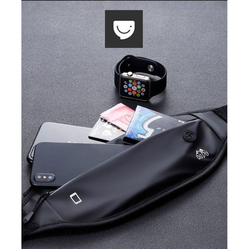 Outdoor-Sport-Taille, die eng anliegende wasserdichte, diebstahlsichere, unsichtbare, modische Mini-Gürteltasche_voghion.com