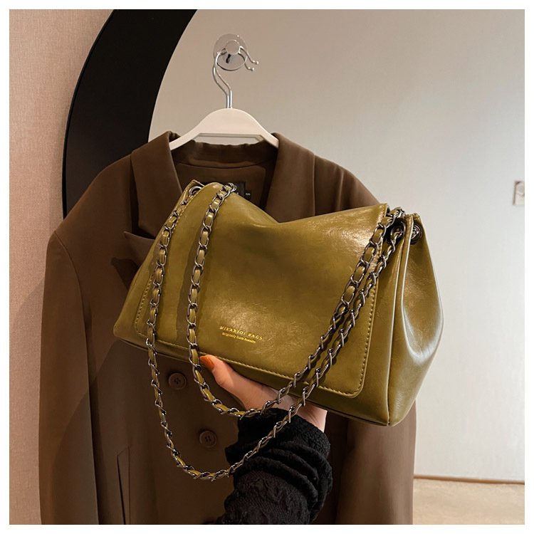 Borsa grande borsa retrò borsa da donna 2023 borsa a tracolla a catena avanzata autunno e inverno nuova da donna borsa da pendolarismo_voghion.com