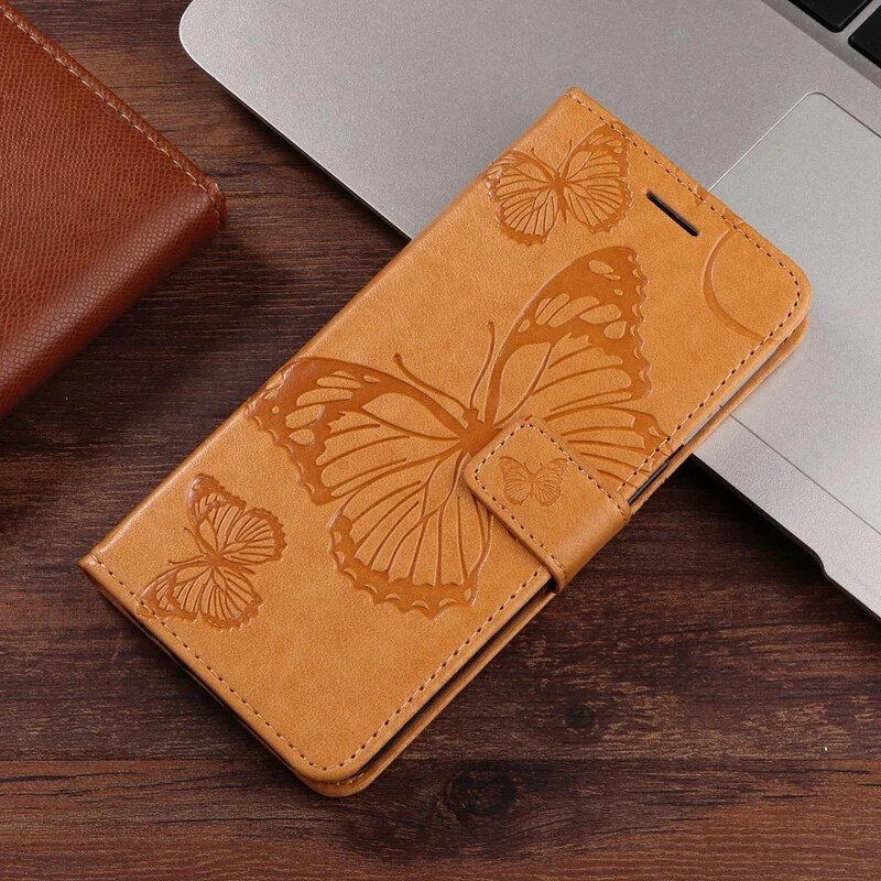 Book Wallet Case for Motorola moto G22 G52 G31 G51 G10 G30 E30 Edge 30 20 Lite Luxury Embossing Butterfly PU Leather Fli_voghion.com