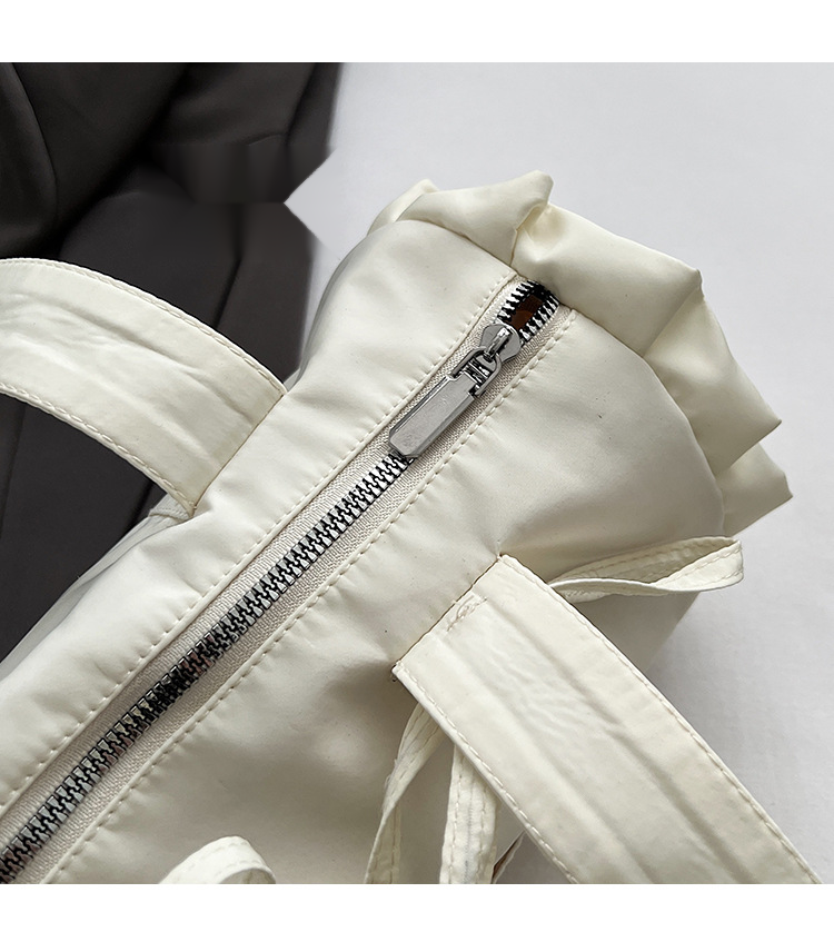 Sladká válcová krajková mašle s jedním ramenem, dámská kabelka do podpaží, nový trend roku 2024_voghion.com