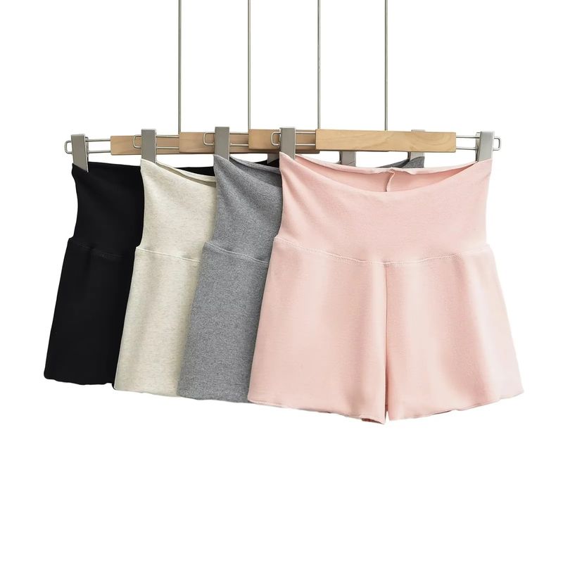 Women’s Clothing Hot Girl Style Tight Edge Ballet Style Tight Shorts Elastic Hip Hot Pants Sexy Yoga Fitness Hot Pants_voghion.com