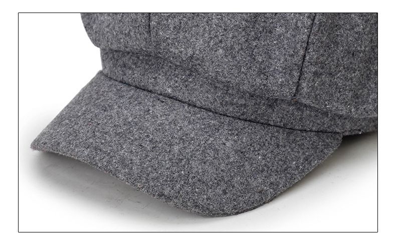 Neu eingetroffen Neue Feste Herbst Winter Berets Dame Außen Einstellbare Mädchen Warme Casual Dicke Kappe Hut Für Frauen_voghion.com