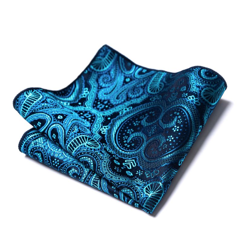 Pañuelo cuadrado de seda para hombre con 1200 puntadas, tejido de alta densidad, para traje de toalla de bolsillo_voghion.com