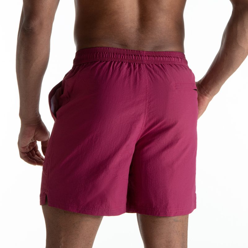 Pantaloncini da spiaggia da uomo in stile europeo - Impermeabili e foderati per spiaggia e nuoto (cavallo con tassello, vestibilità ampia, asciugatura rapida, nero/blu, dalla S alla XXL)_voghion.com
