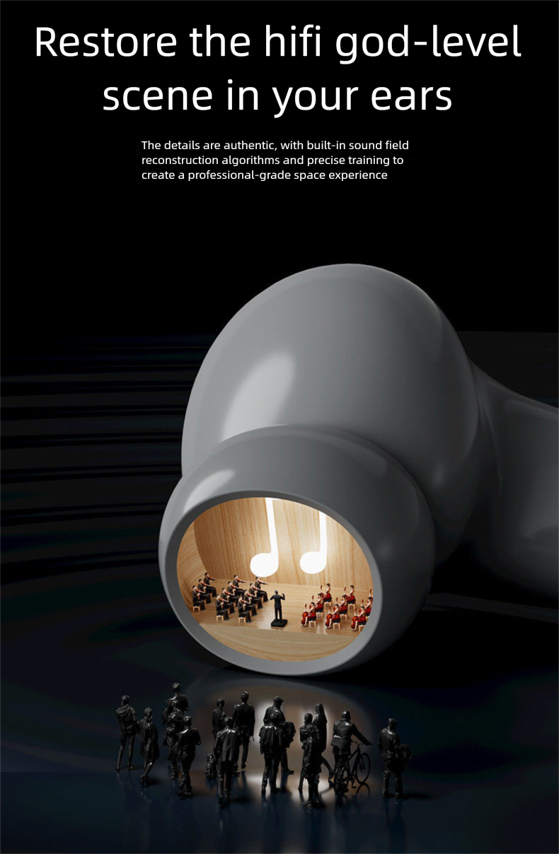 Bluetooth Earbuds Wireless Sports In-Ear New Model For Men And Women Android Noise Cancelling Vivo Long Battery_voghion.com