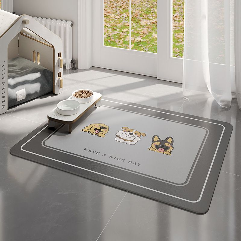 Feeding Water Absorption Wear-Resistant Pet Bed Summer Sleeping Dog Cage Board Cat Mat_voghion.com