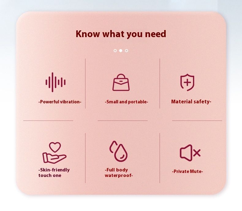 Vibrator AV mini din silicon, convenabil, pentru cupluri care flirtează și tachinează, stick de masaj pentru stimularea punctului G, pentru adulți_voghion.com