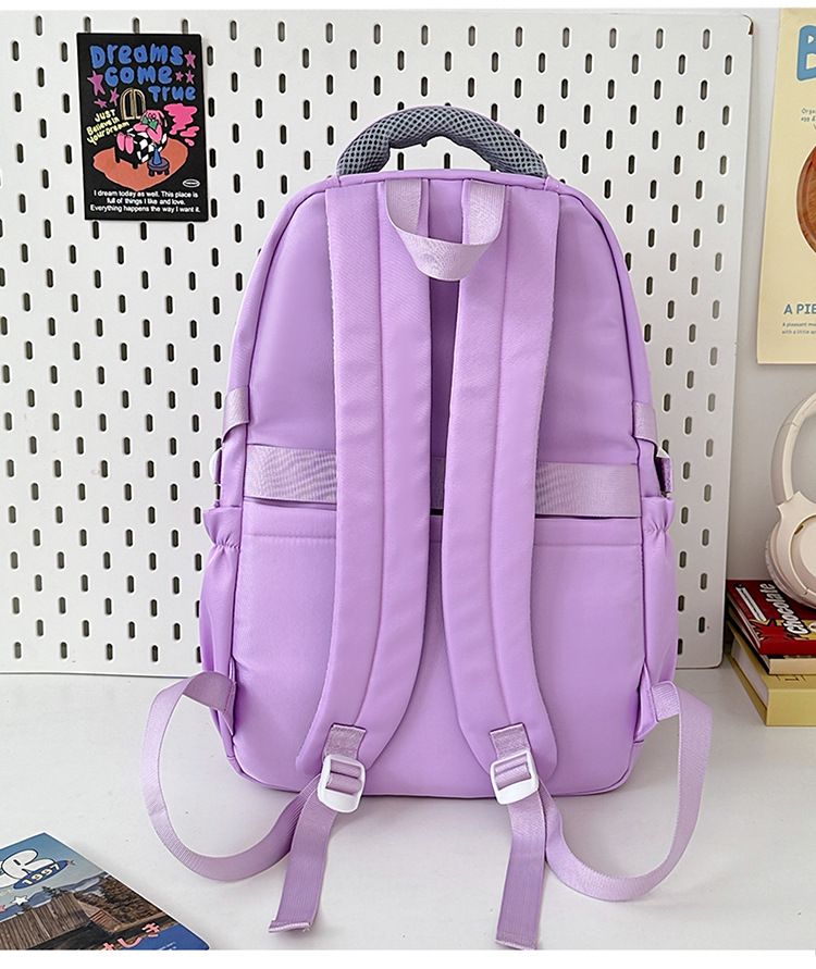 New Style Backpack Fashionable Trend Junior High School Student Backpack Casual Backpack Large Capacity Versatile Backpack_voghion.com