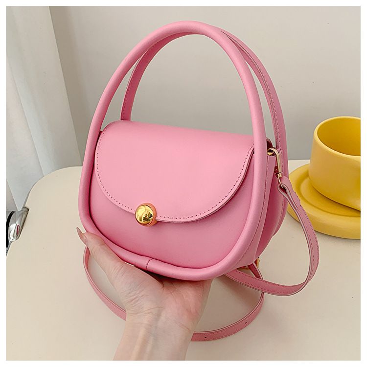 Borsa da donna strutturata stile occidentale Borsa estiva piccola stile coreano nuova borsa a tracolla alla moda Borsa quadrata portatile a colori a contrasto_voghion.com