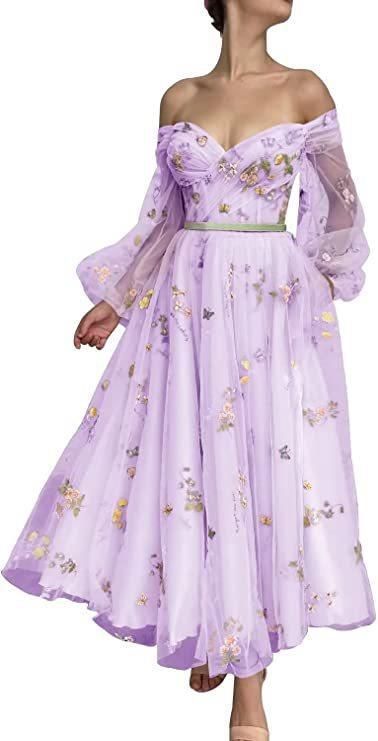 Abito da donna in chiffon e pizzo elegante a maniche corte multicolore, lunghezza maggiore, gonna midi da ballo_voghion.com
