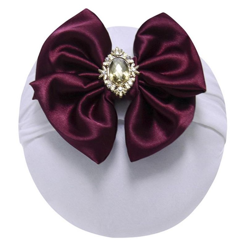 M89E Beebi Ristimine Bowknot Juuksepaelad Peakatted Väikelapse suur vibu peapael_voghion.com