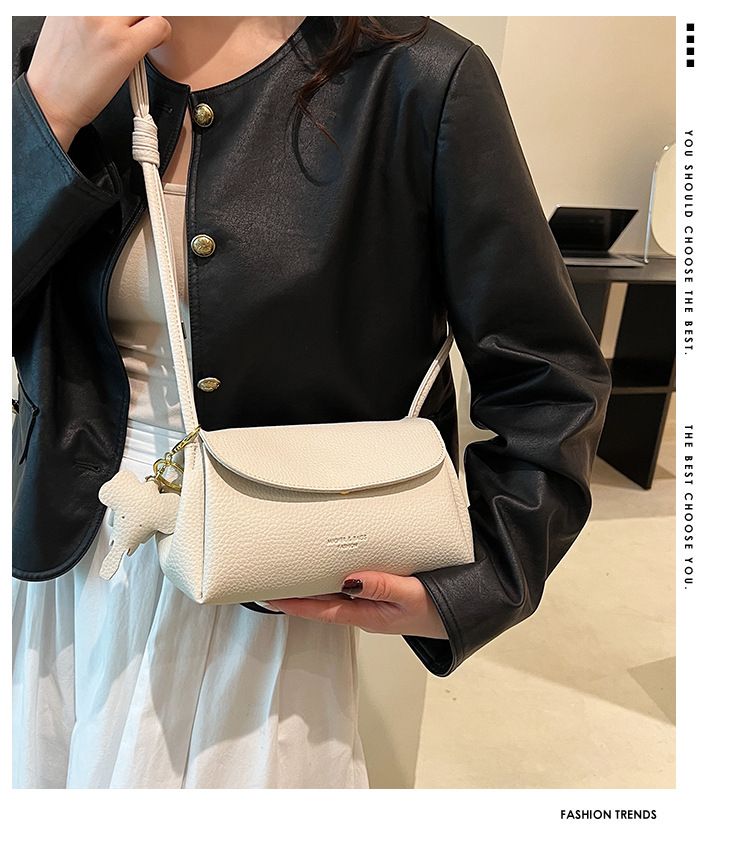 Live Streaming Simple and Fashionable New Internet Celebrity Casual Versatile One Shoulder Crossbody Women's Bag_voghion.com