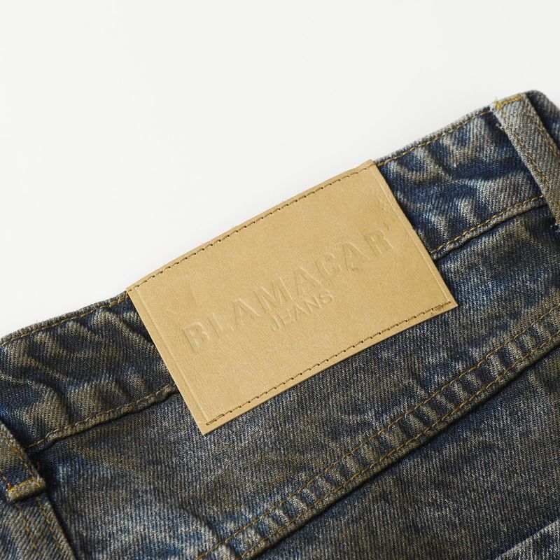 YON MODISH Abbigliamento maschile Autunno 2024 Nuovo prodotto Meichao High Street Pantaloni da cowboy lavati e usati_voghion.com