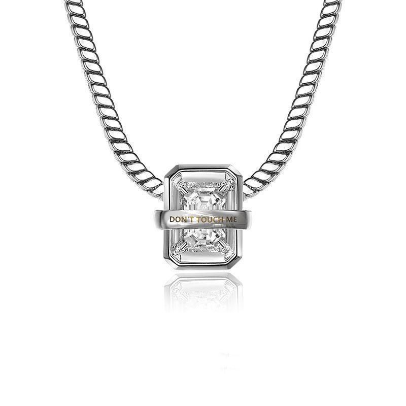 Collana con catena per clavicola semplice e alla moda, leggera e di lusso, da uomo e da donna_voghion.com