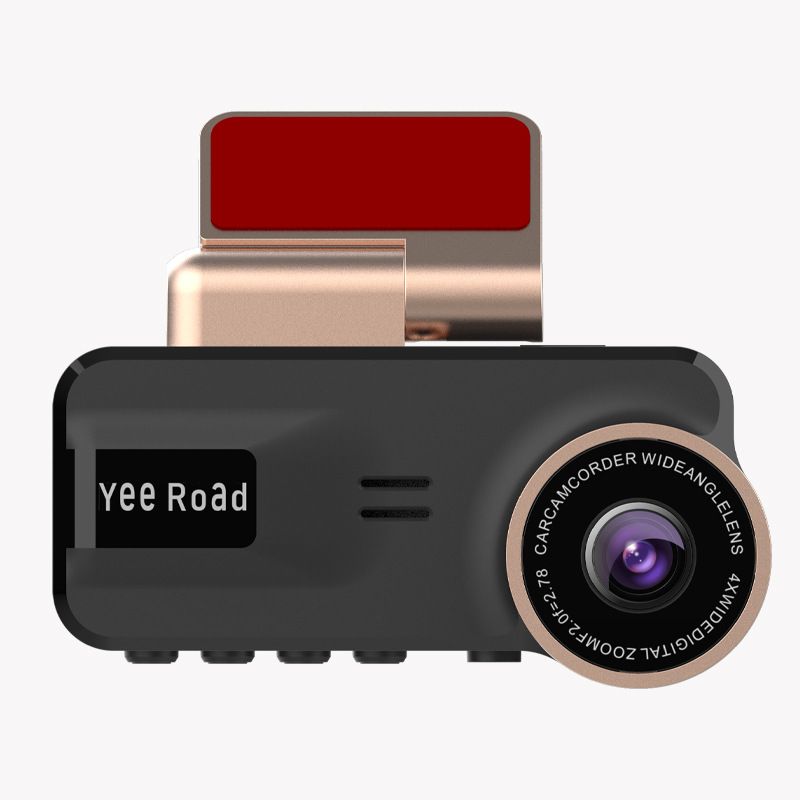 Popular driving recorder 1080p HD night vision dual lens 3.16-inch WiFi mobile phone interconnection recorder GPS_voghion.com