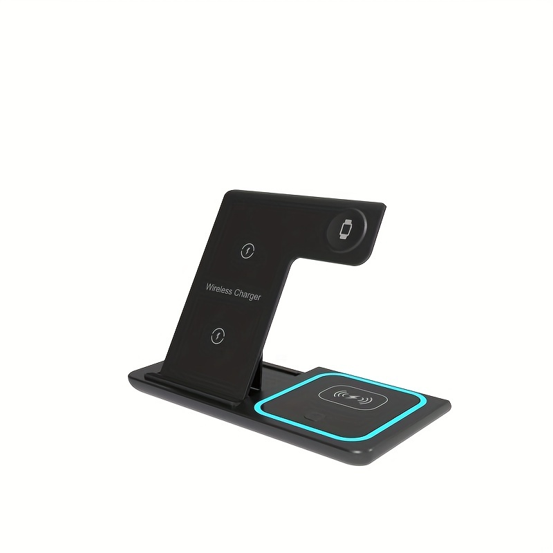 3 In 1 Fast Charging Station, Folding Wireless Charger Stand_voghion.com
