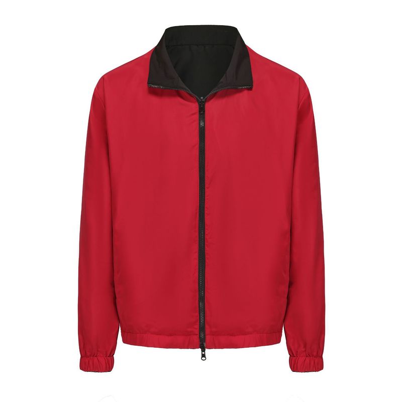Veste de protection solaire réversible à double fermeture éclair pour homme, collection printemps-automne 2025, destinée au commerce extérieur_voghion.com