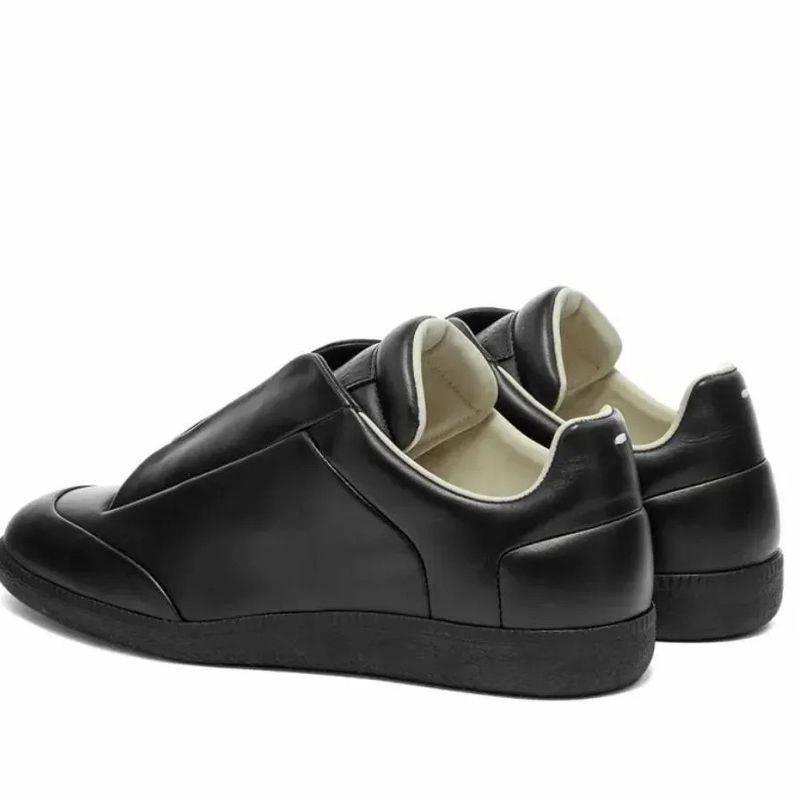 Low-Top-Martin-Stiefel, klassisch, einfarbig, vielseitig, echtes Leder, flache Freizeit-Trainingsschuhe für Herren_voghion.com