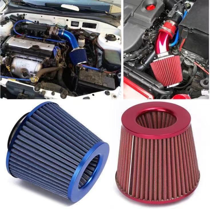 Car Modification 76mm High-flow Air Filter, Modified Mushroom Head Filter, Winter Mushroom Head Exhaust Gas Filter_voghion.com
