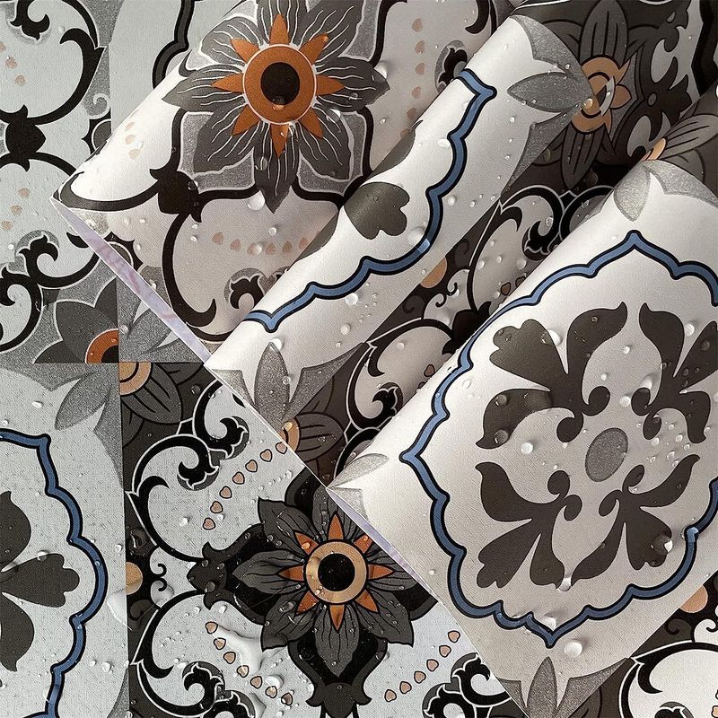 24 grau Fliesen Selbst-Adhesive Herd Küche Möbel Farbe Ändern Dekoration PVC Tapete_voghion.com