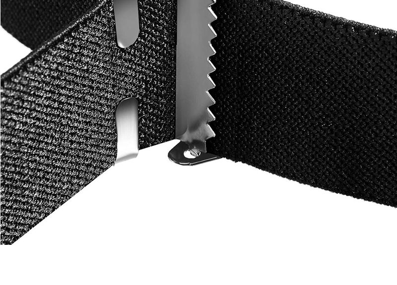 Cintura elastica elasticizzata senza fibbia per donne/uomini, senza fibbia per pantaloni jeans, abiti, senza problemi_voghion.com