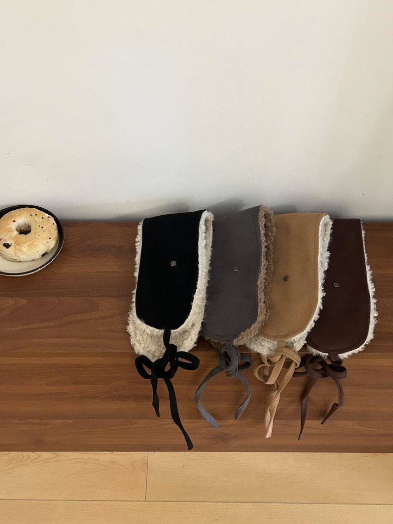 Warm Suede Women's Ear Muffs For Cold Weather Protection 2025 New_voghion.com