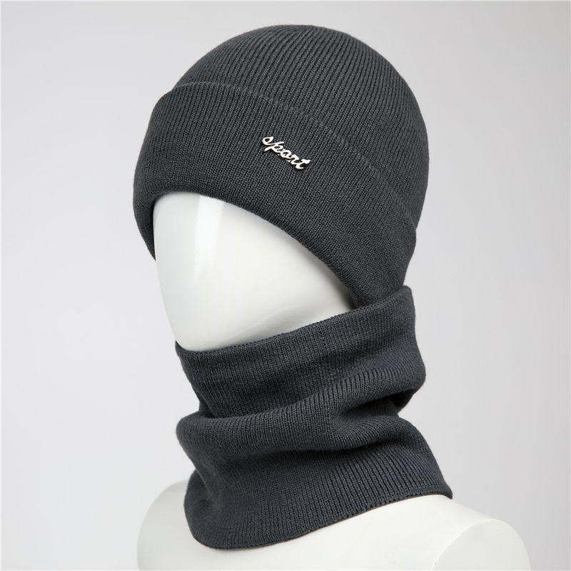 Neue Mütze für Herren Winterstrickmütze, Kältemütze, kältebeständige Kaschmirpullovermütze, verdickte und warme Mütze für Menschen mittleren Alters und ältere Menschen_voghion.com