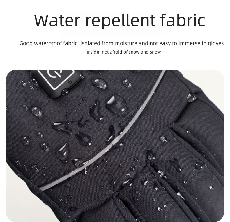Fiets handschoenen Spotelectric Verwarmde handschoenen Vijfvingerige Verwarmde handschoenen Warme handschoenen Batterijdoos Verwarmde handschoenen_voghion.com