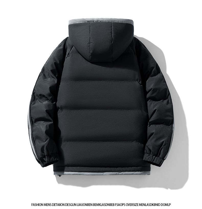 Warme, waterdichte winterjas met capuchon voor heren, verkrijgbaar in grote maten (M-8XL) - Ademende polyester bovenkleding voor casual en buitenactiviteiten_voghion.com