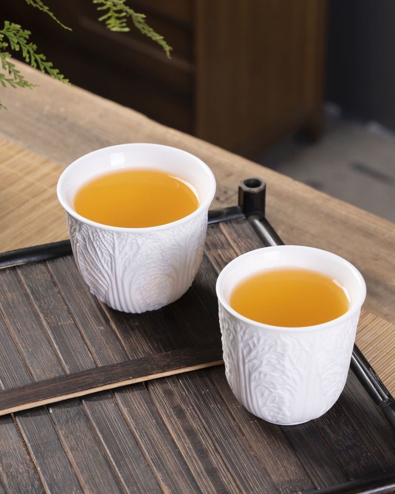 High-Value Big Cabbage (Wealth Display) Hundred Wealth Master Ceramic Set Small Tea Personal Wine Cup For Home Use_voghion.com