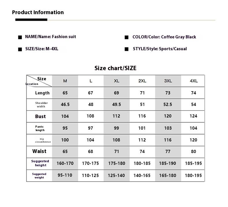 Autumn New Casual Sports Suit Men's Cardigan Jacket With Straight Leg Sweatpants, Trendy And Fashionable Two-piece Set_voghion.com