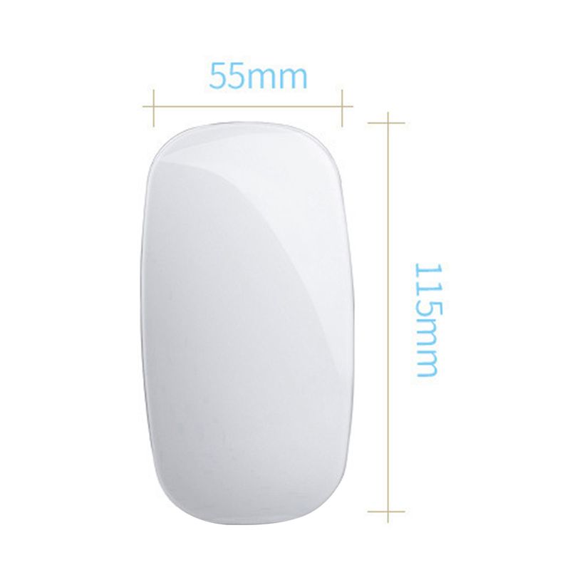 Mini ordinateur de bureau optique sans fil, 1200DPI, commande tactile, Plug Play, muet, réponse rapide, 2.4GHz, compatible Bluetooth_voghion.com
