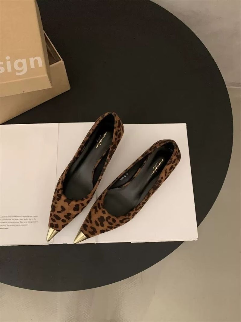 Scarpe da donna con tacco a spillo, tacco a spillo, tacco alto, stile gattino, stile francese, scarpe con gonna profumata_voghion.com
