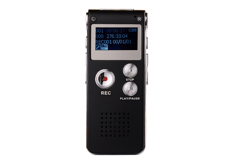 8G/16G digitale opnamepen Intelligente opname MP3-speler Externe afspeelfunctie Opnamepen_voghion.com