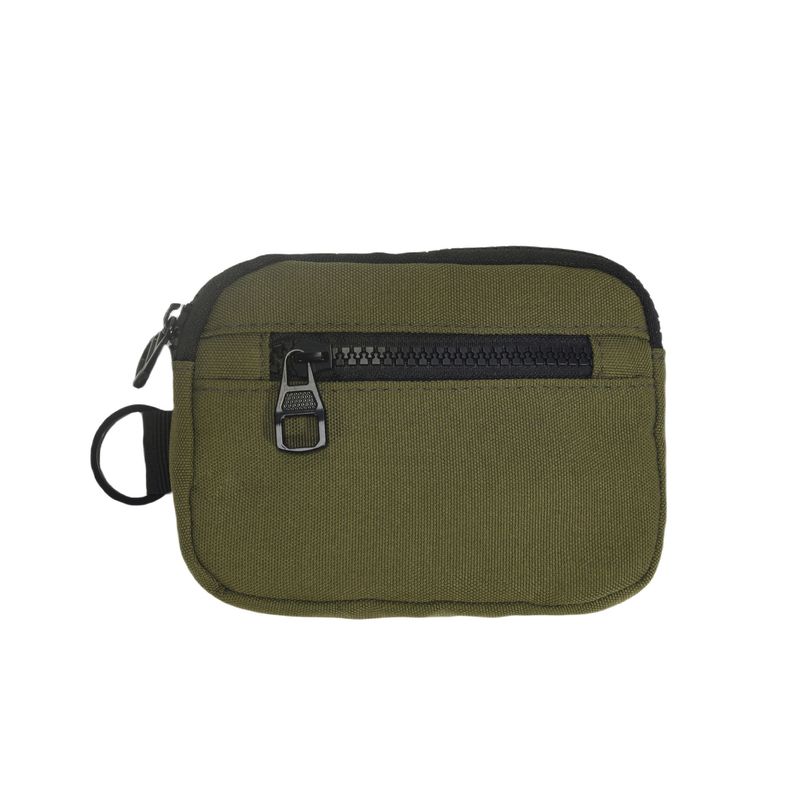 Marsupio compatto – Custodia sottile in tessuto Oxford per carte e contanti (RFID-safe, espandibile, design minimalista unisex)_voghion.com