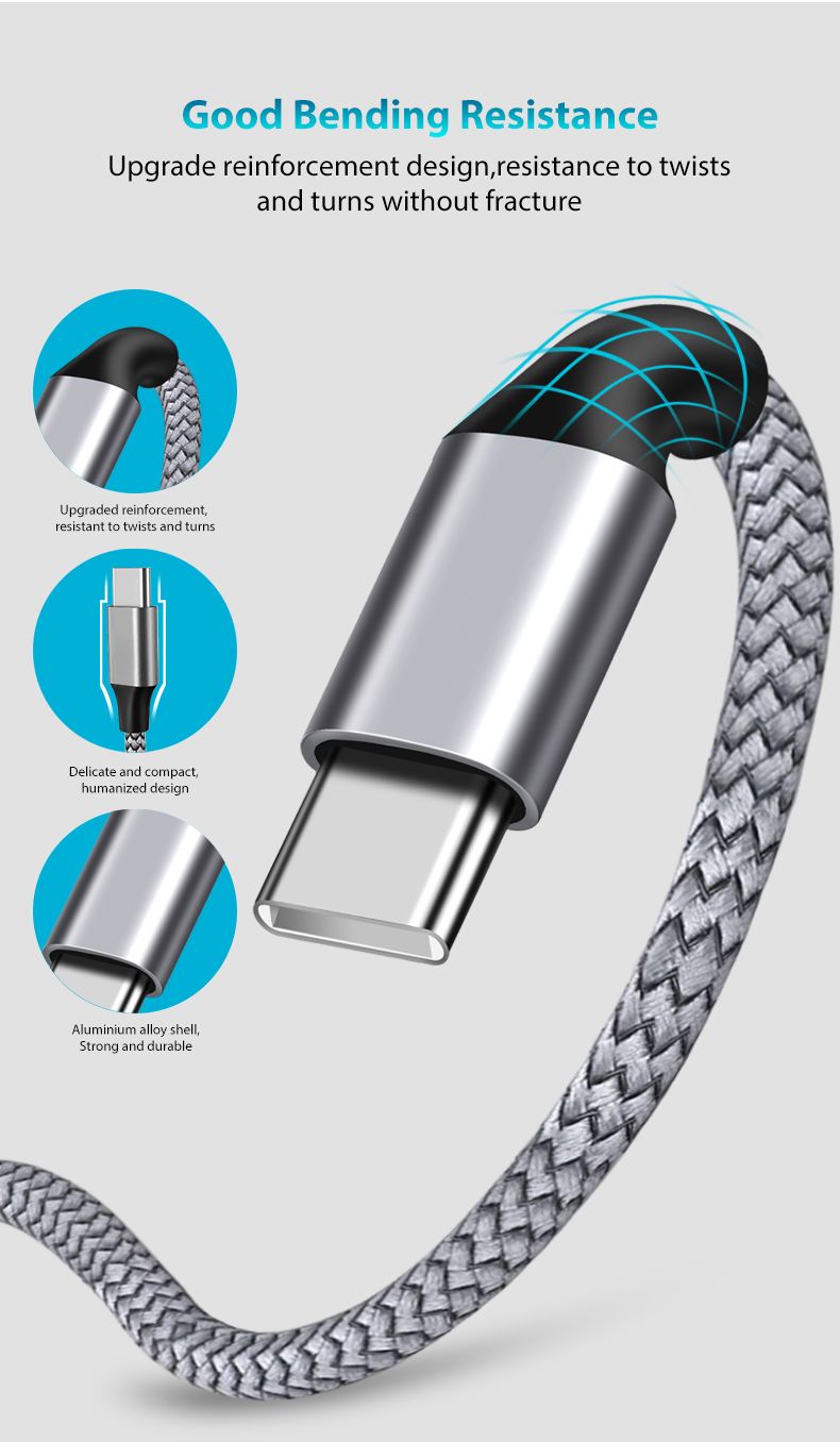 Type To C PD 60W 3m 5m 8m 10-meter Extension Cable For IPhone 15 PRO MAX Plus Huawei Samsung Xiaomi OPPO_voghion.com