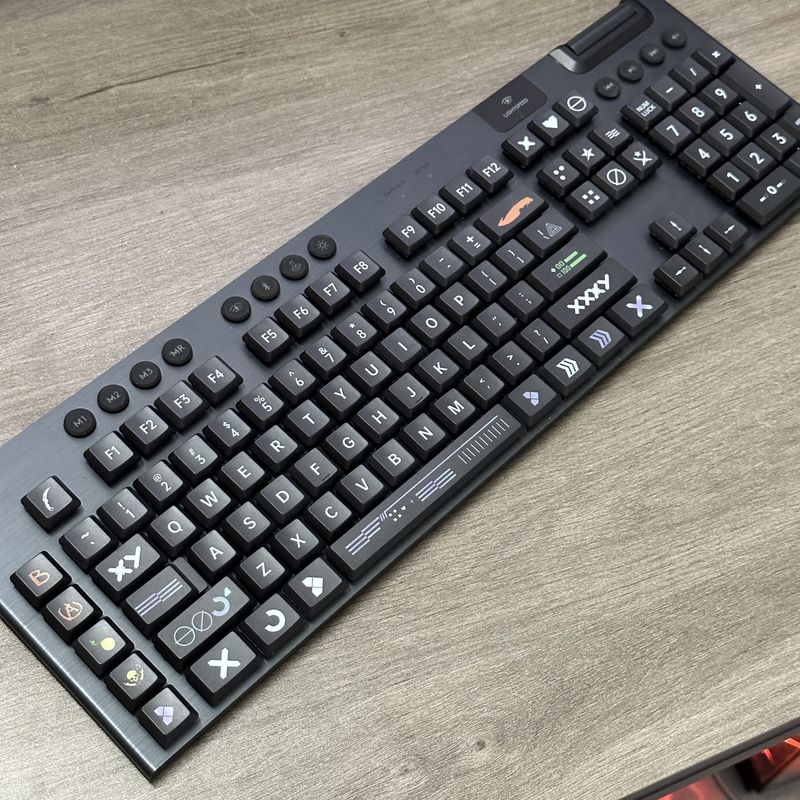 Yeni PBT Malzeme G913tkl G913 G815g915tklg915g813 Klavye Benzersiz Tuş Kapağı Tuş Kapağı_voghion.com