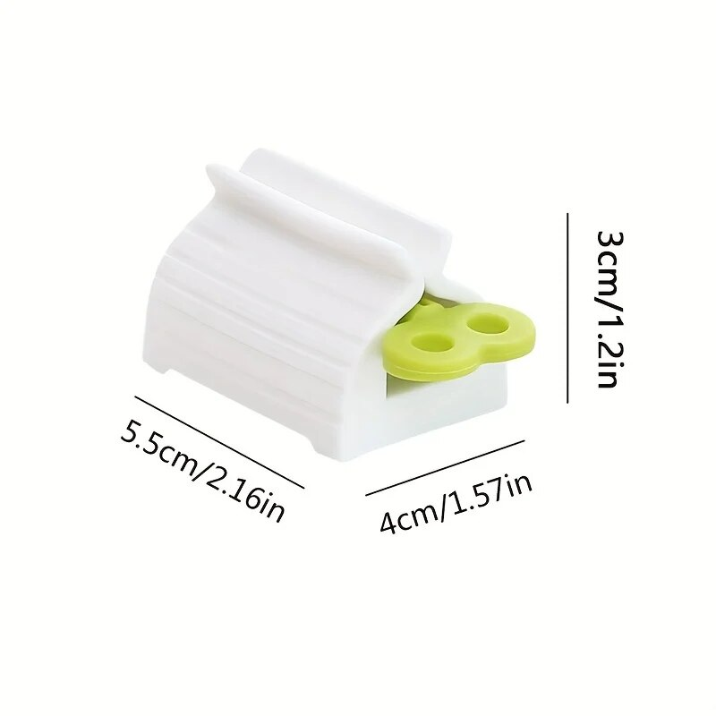 Espremedor de tubo de pasta de dente eficiente e sem complicações para uma experiência de escovação suave e confortável_voghion.com