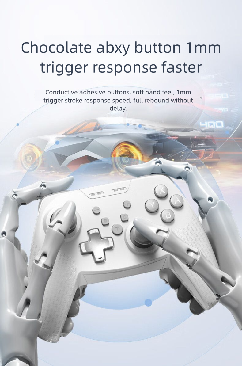 Adattatore wireless per joystick Switch Game Hall per PC, tablet, console Steam, controller Bluetooth_voghion.com